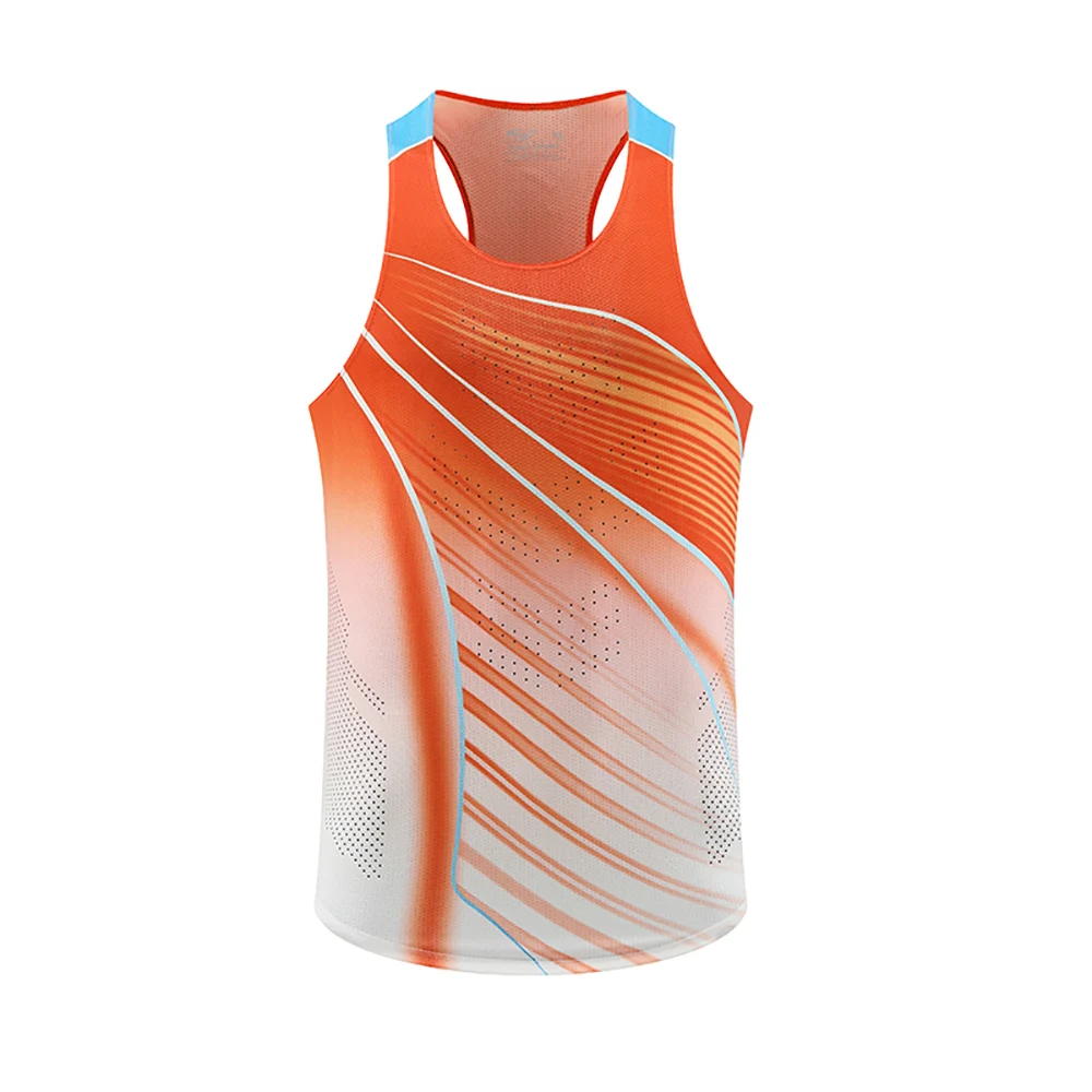 Men Run Vest Tank Top Speed Fitness Running Shirt Sleeveless Soprt Singlet