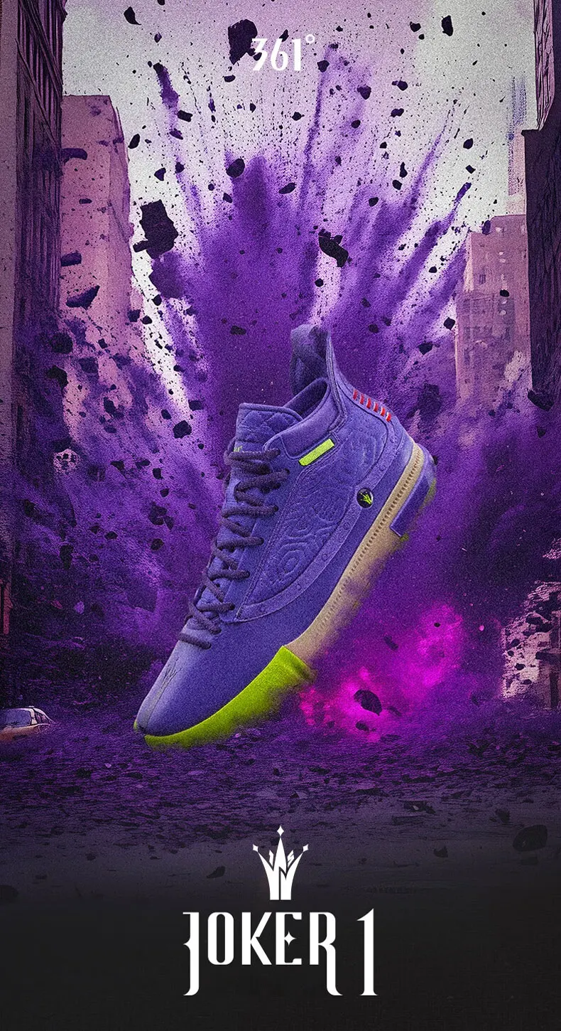 361 Degrees Joker 1 Men Basketball Shoes Jokic Professional  Protect Actual Training Shock-Absorbing Male Sneakers 572511103