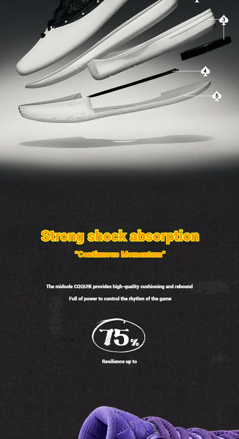 361 Degrees Joker 1 Men Basketball Shoes Jokic Professional  Protect Actual Training Shock-Absorbing Male Sneakers 572511103