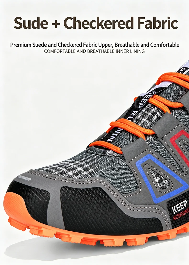Men Camping Shoes Waterproof Non-slip All-terrain Sports Shoes Outdoor Cycling Shoes Hiking Hunting Tactical Training Shoes
