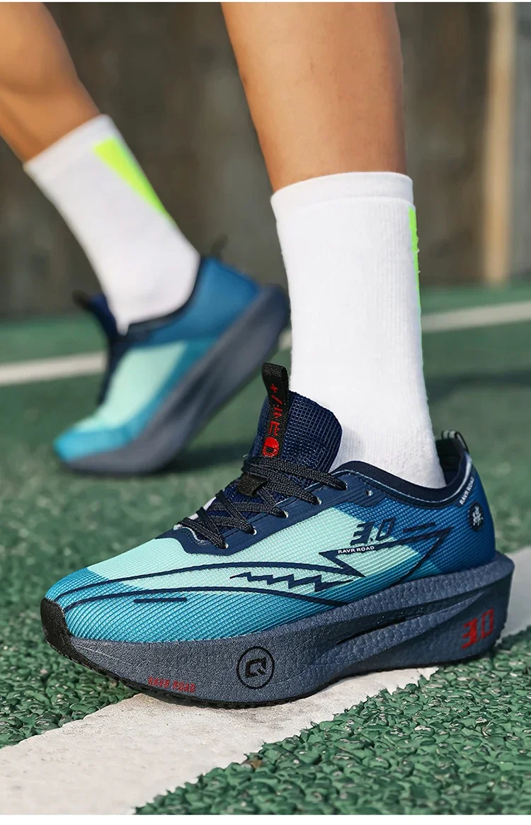 Running Shoes Speciality Carbon Board Marathon Men Sports Breathable Lightweight Women's Comfortable Athletic Nonskid Sneakers
