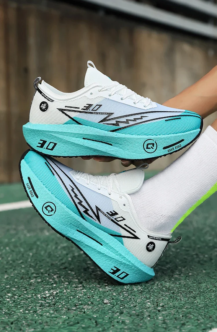 Running Shoes Speciality Carbon Board Marathon Men Sports Breathable Lightweight Women's Comfortable Athletic Nonskid Sneakers
