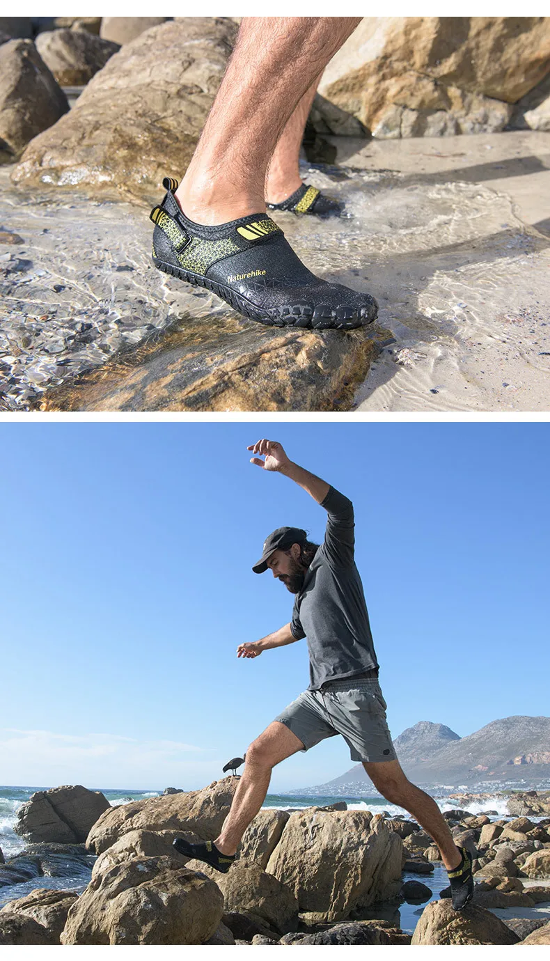 Naturehike Wading Shoes Quick-Dry Water Shoes Breathable Aqua Upstream Shoes Antiskid Outdoor Sports Shoes Beach Pool Sneakers