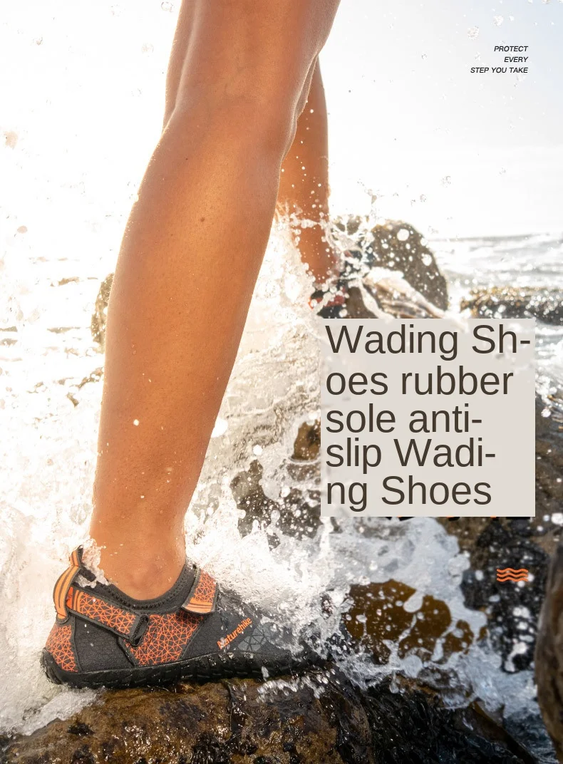 Naturehike Wading Shoes Quick-Dry Water Shoes Breathable Aqua Upstream Shoes Antiskid Outdoor Sports Shoes Beach Pool Sneakers