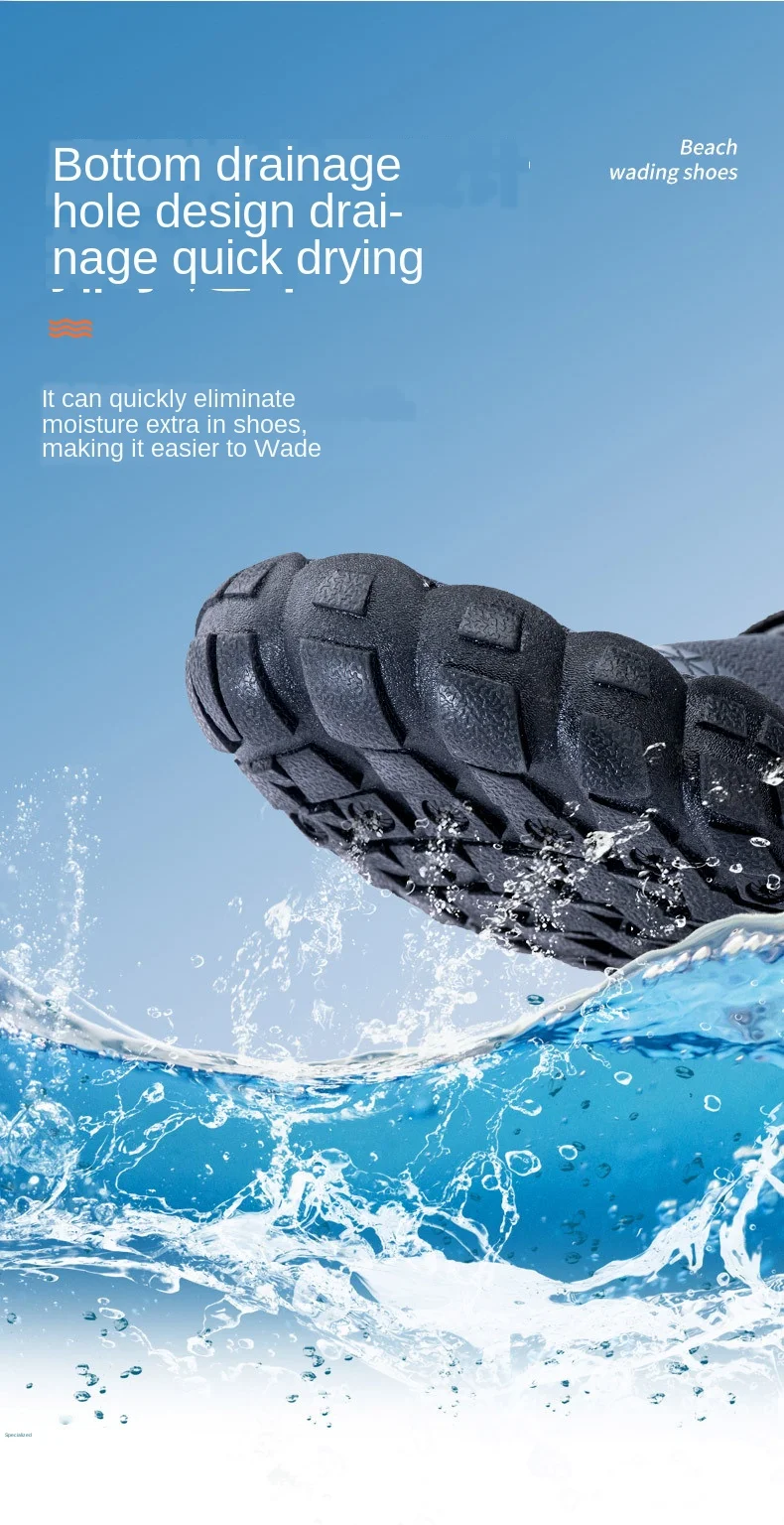 Naturehike Wading Shoes Quick-Dry Water Shoes Breathable Aqua Upstream Shoes Antiskid Outdoor Sports Shoes Beach Pool Sneakers