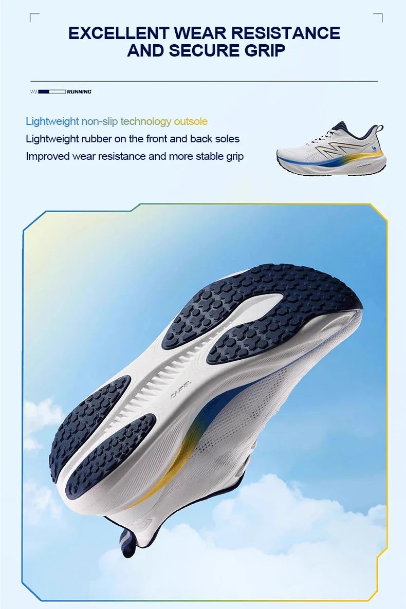 GOLDEN CAMEL Running Sports Shoes Men and Women Sneakers Breathable Mesh Non-slip Wear-resistant Jogging Sports Shoes for Men