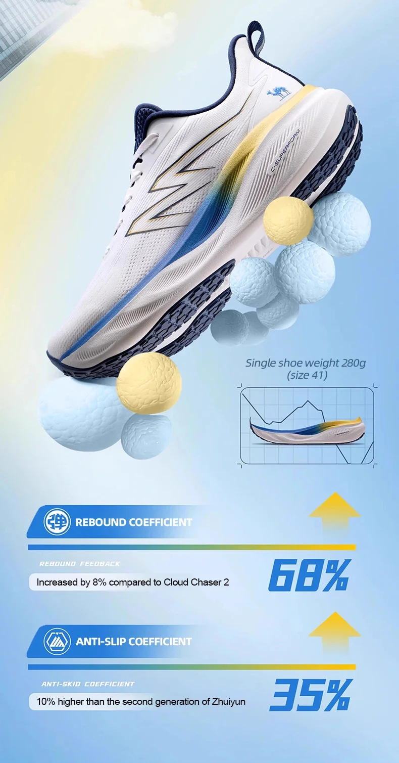 GOLDEN CAMEL Running Sports Shoes Men and Women Sneakers Breathable Mesh Non-slip Wear-resistant Jogging Sports Shoes for Men