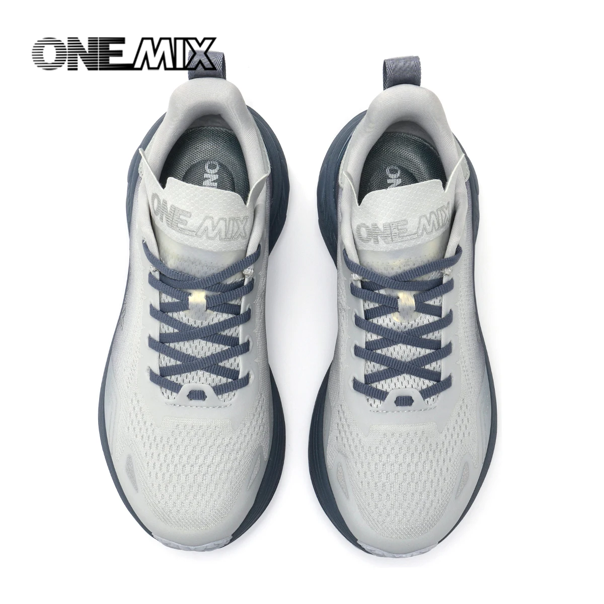 ONEMIX New Jogging Running Shoes Women and Men Light Sneakers Road Shoes Wear-resistant Fashion Sports Shoes Fitness