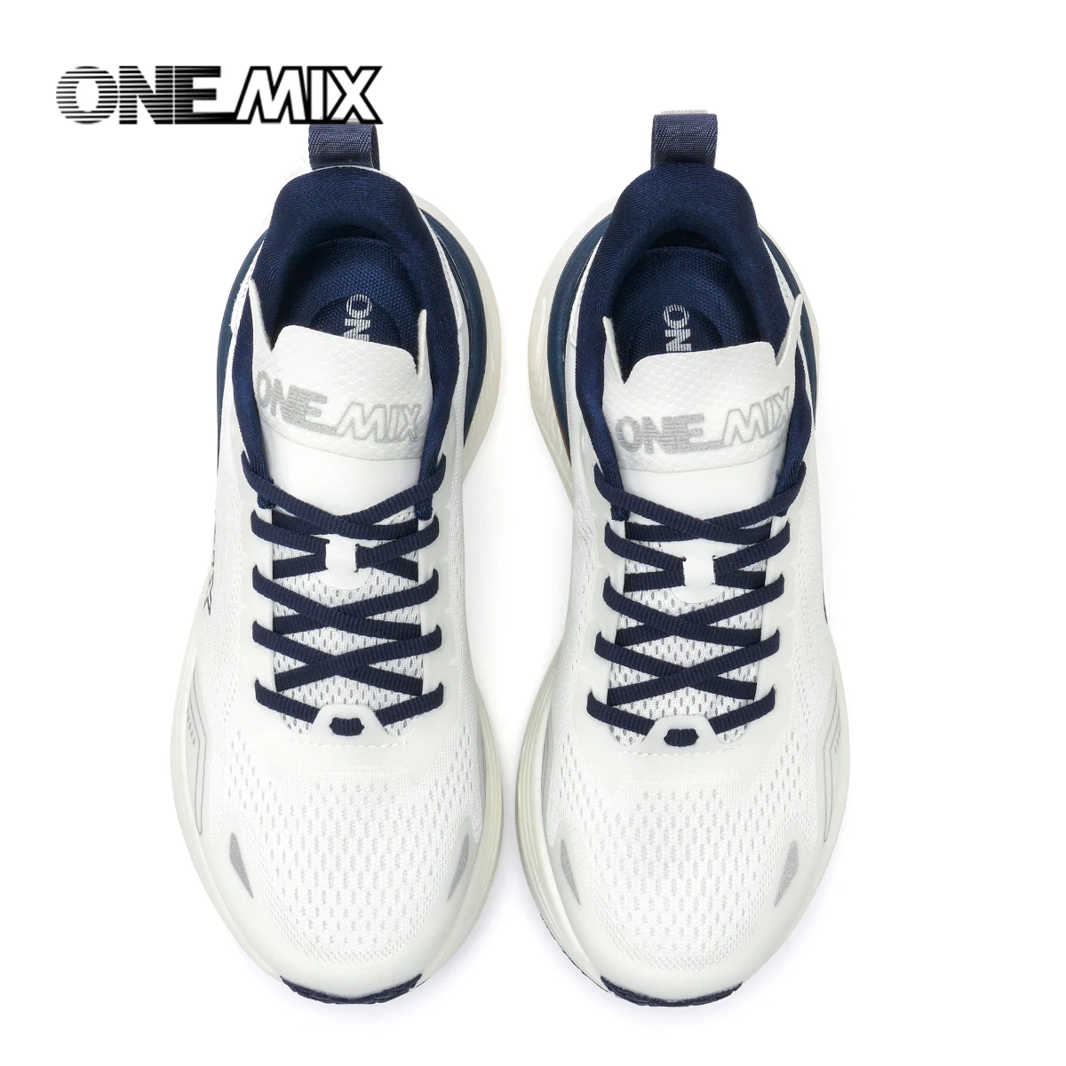 ONEMIX New Jogging Running Shoes Women and Men Light Sneakers Road Shoes Wear-resistant Fashion Sports Shoes Fitness
