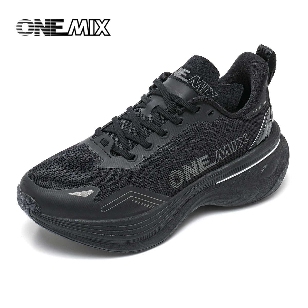 ONEMIX New Jogging Running Shoes Women and Men Light Sneakers Road Shoes Wear-resistant Fashion Sports Shoes Fitness