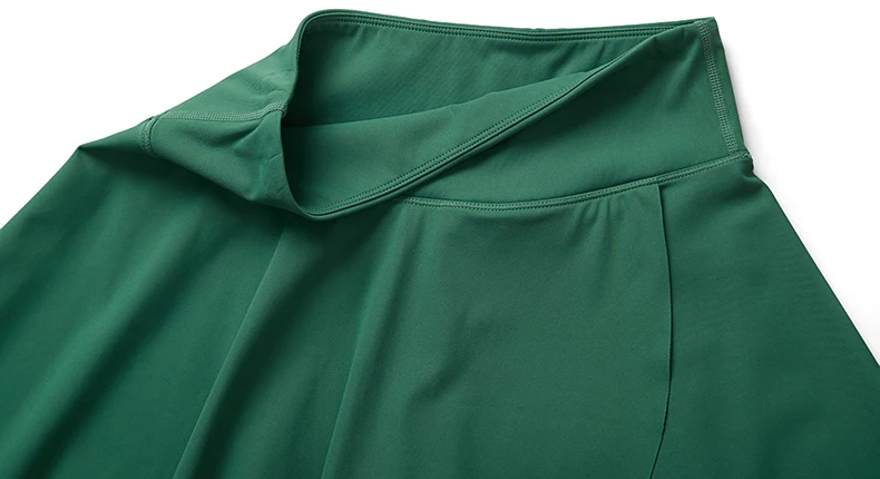 Women Summer Tennis Skirt Solid Color High Waist Pocket Running Skirt Breathable Quick Dry Gym Shorts Female Golf Sportswear