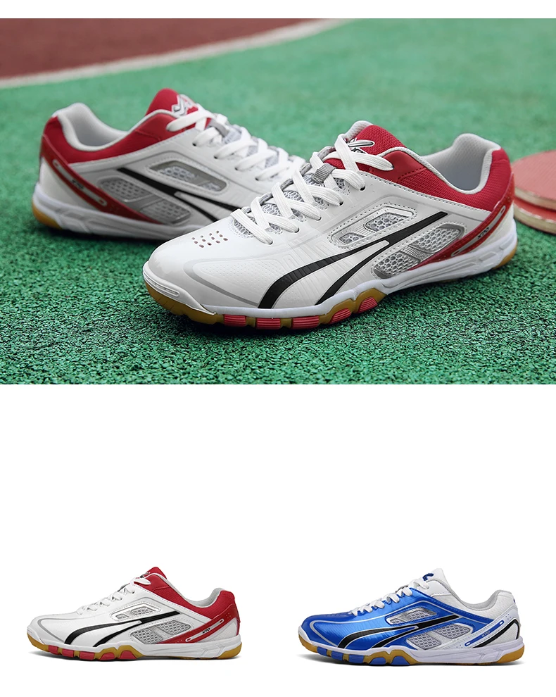Professional Table Tennis Shoes for Men and Women Sport Outdoor Man Badminton Fitness Sneakers Couples Tennis Shoes Sneakers
