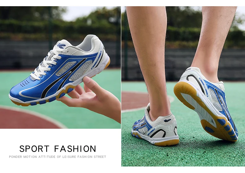 Professional Table Tennis Shoes for Men and Women Sport Outdoor Man Badminton Fitness Sneakers Couples Tennis Shoes Sneakers
