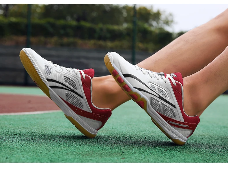 Professional Table Tennis Shoes for Men and Women Sport Outdoor Man Badminton Fitness Sneakers Couples Tennis Shoes Sneakers