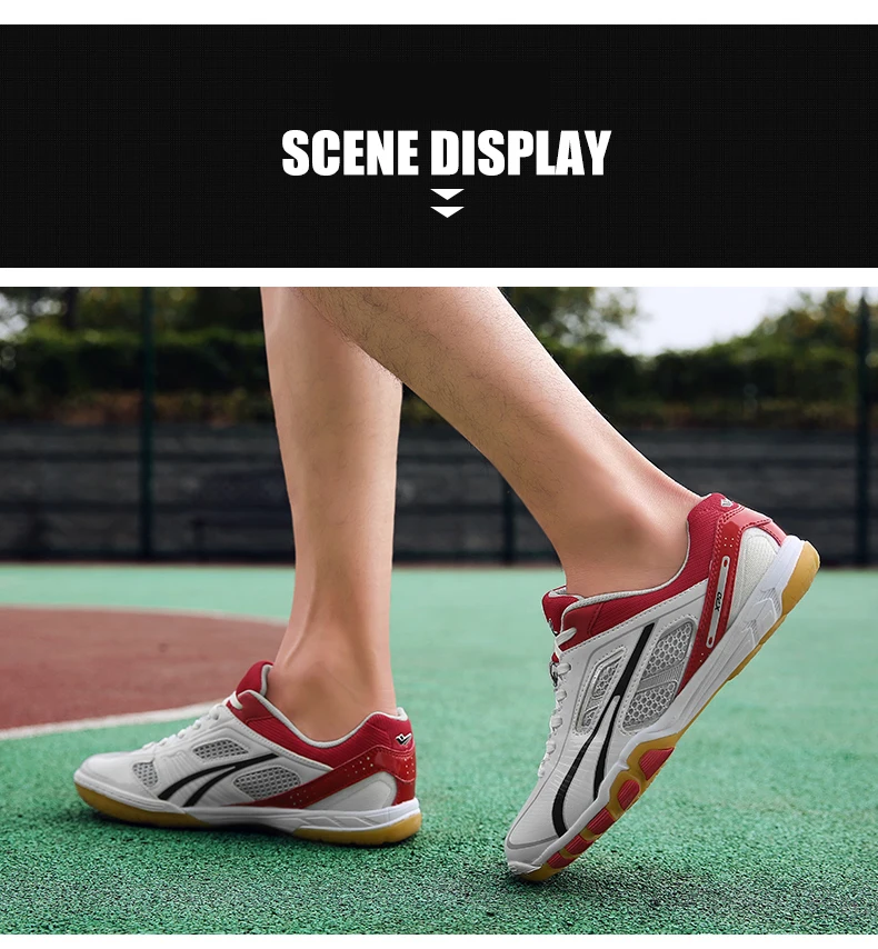 Professional Table Tennis Shoes for Men and Women Sport Outdoor Man Badminton Fitness Sneakers Couples Tennis Shoes Sneakers