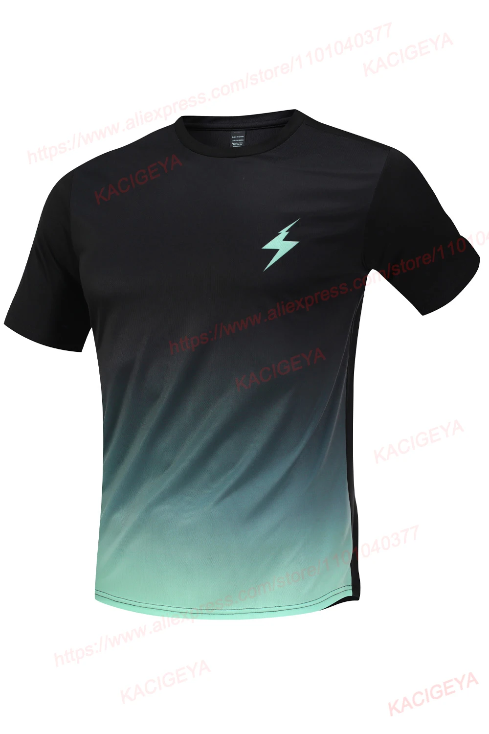 Man Gym Sets Outdoor Running Sports 2Pcs Summer Men Tshirt Tennis Shorts Breathable Fashion Quick Drying Prints Causal Suit