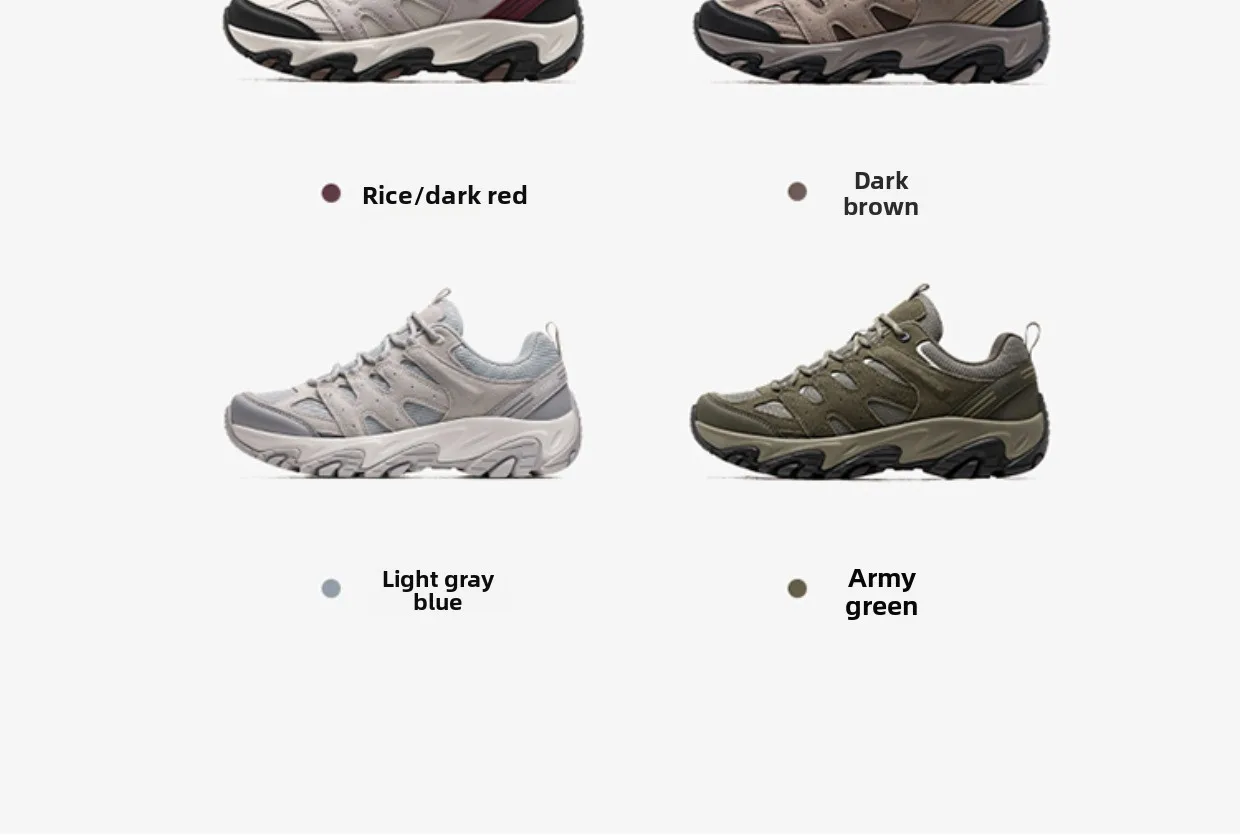 Golden Camel Non-slip Women Hiking Shoes Breathable Outdoor Anti Slip Splashproof Climbing Men Sneaker Tourism Mountain Shoes