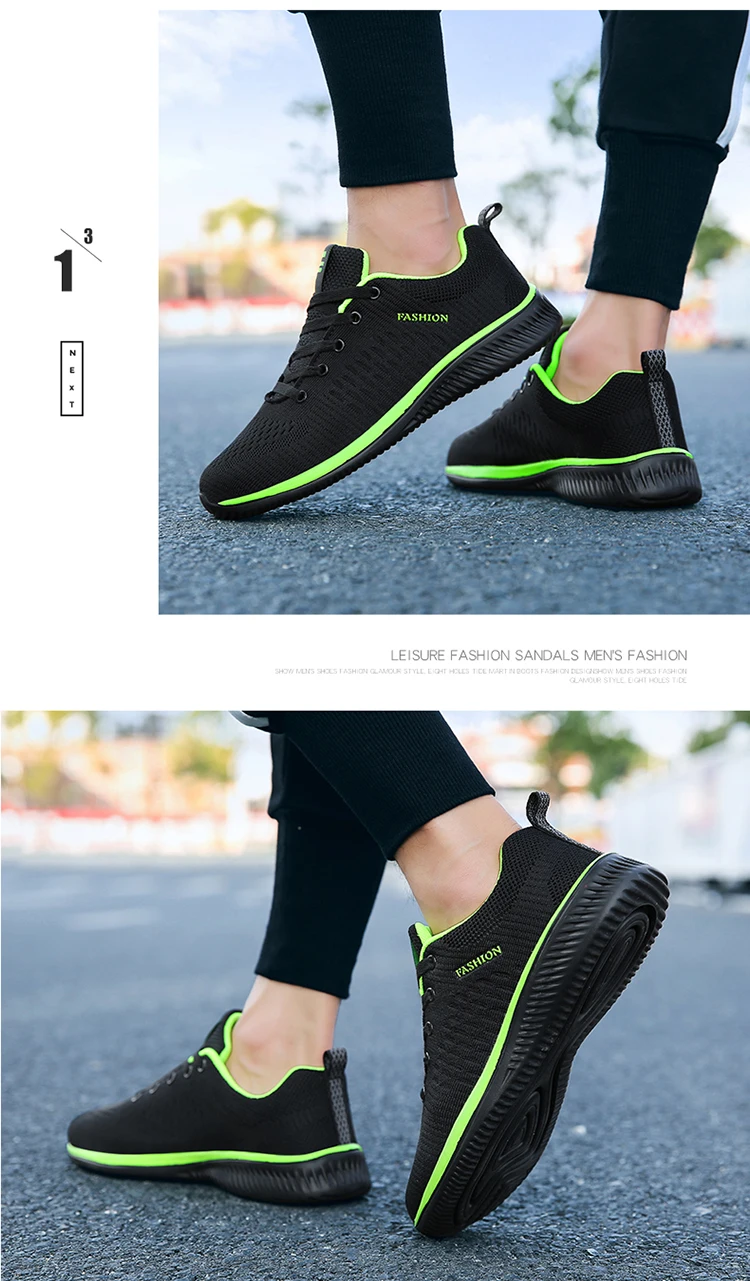 Large Size Mesh Breathable and Comfortable Soft-Soled Couple's Walking Shoes, Durable and Lightweight Outdoor Casual Sports Shoes for All Seasons