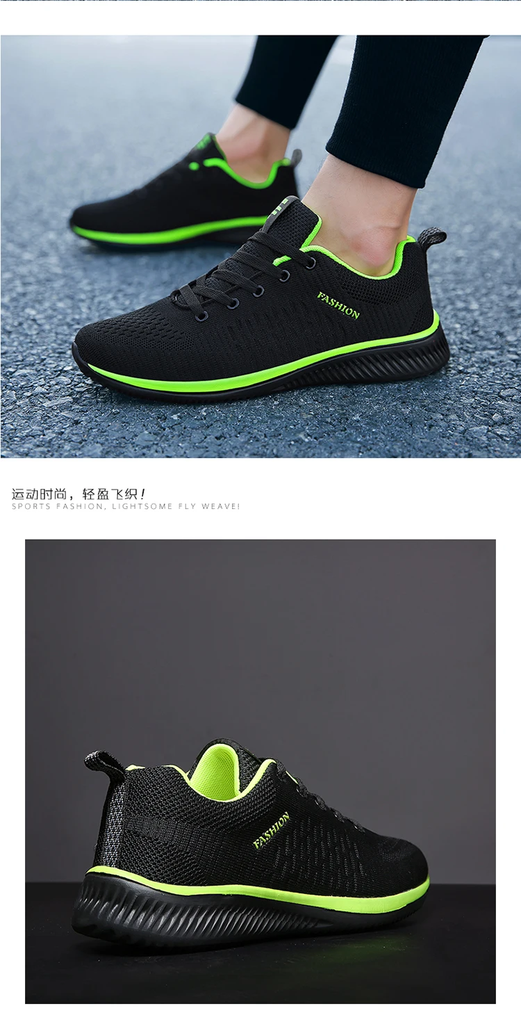 Large Size Mesh Breathable and Comfortable Soft-Soled Couple's Walking Shoes, Durable and Lightweight Outdoor Casual Sports Shoes for All Seasons