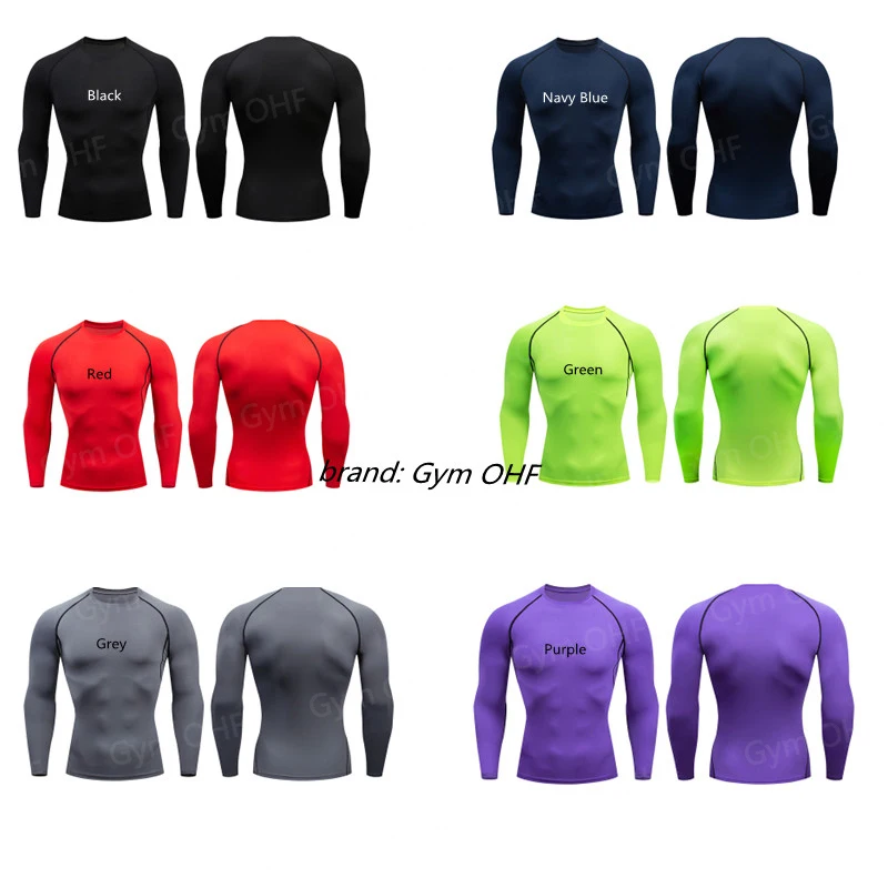 Jerseys Men Gym Fitness Sports Mma Exercise Training Man T-shirt Work Out Compression Rashguard Jiu Jitsu T Shirt Men Shirts