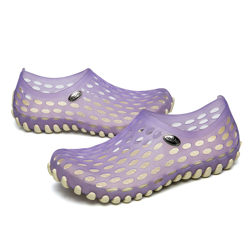 Hot Sale Summer Men And Women Outdoor Beach Sandals Hole Shoes Couple Water Sports Quick Dry Shoes Aqua Shoes