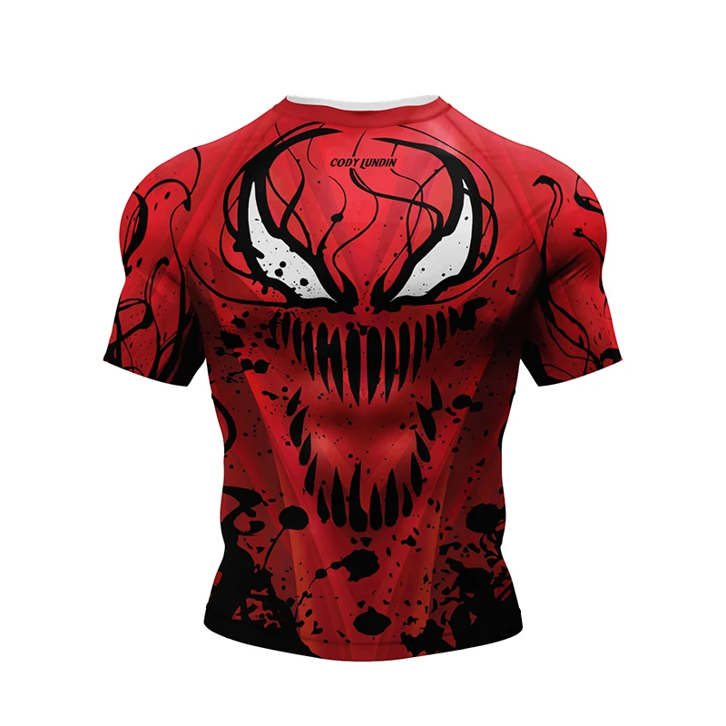 New Men MMA Compression T-shirt Muay Thai Shorts Spartan 4pcs/Set Rashguard Jiu Jitsu Shirts Clothing Bjj Boxing Boxe Sport Suit