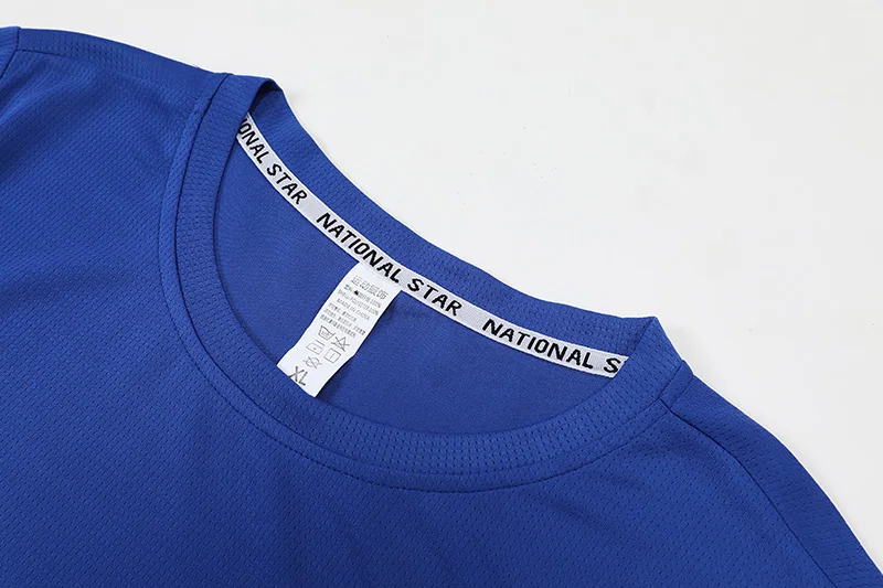 Loose Men Running 2023 Outdoor Street Basketball Gym Short Sleeve Letter Print T Shirt Summer Quick Dry Fitness Bodybuilding