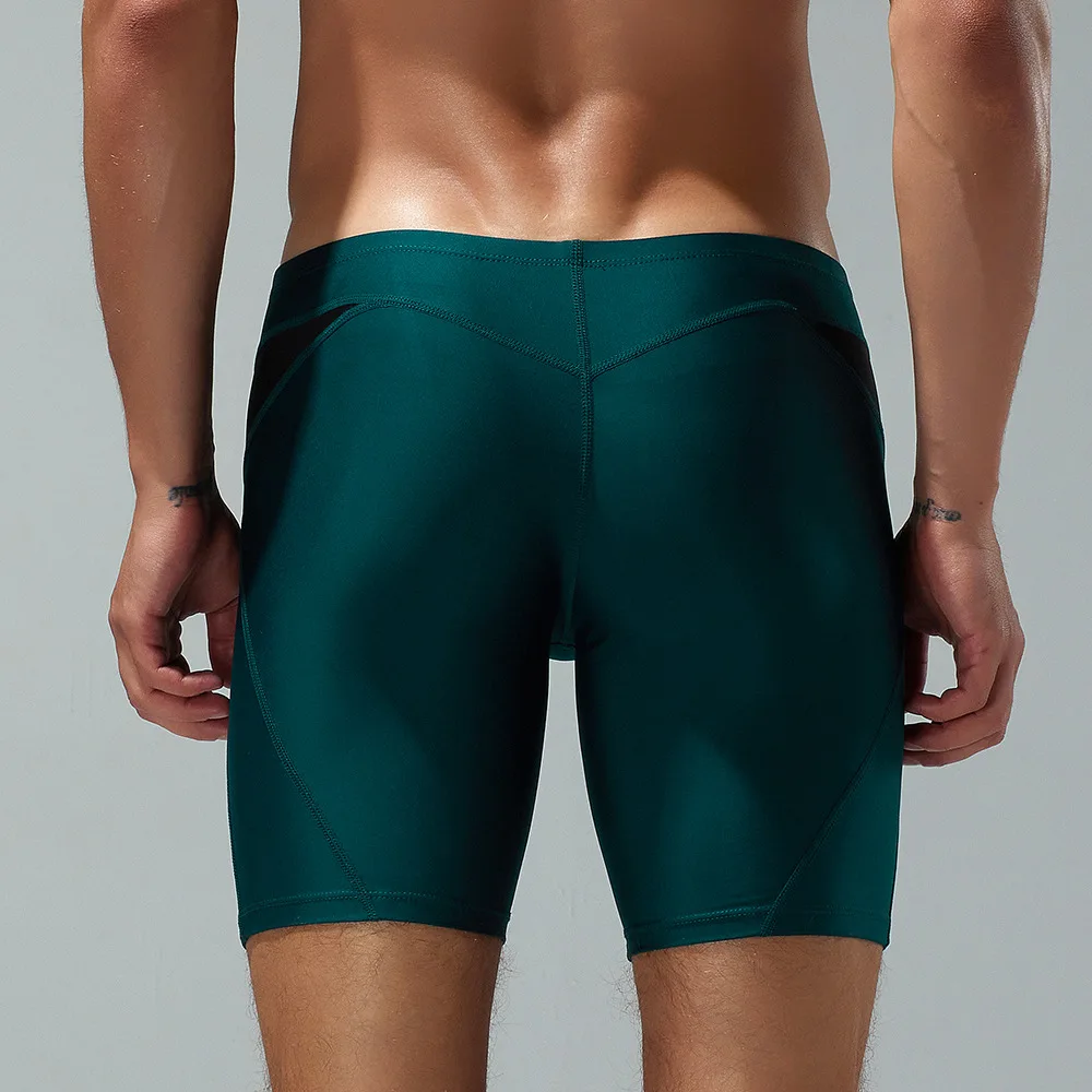 2023 New Summer Seobean Men's Multi Color Swimming Pants Beach Hot Spring Three Way Swimming Pants