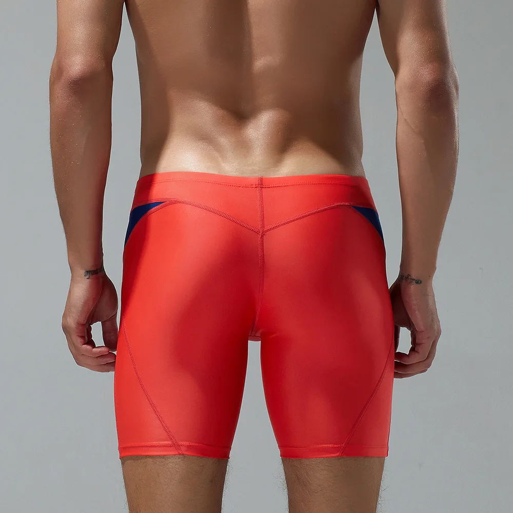 2023 New Summer Seobean Men's Multi Color Swimming Pants Beach Hot Spring Three Way Swimming Pants