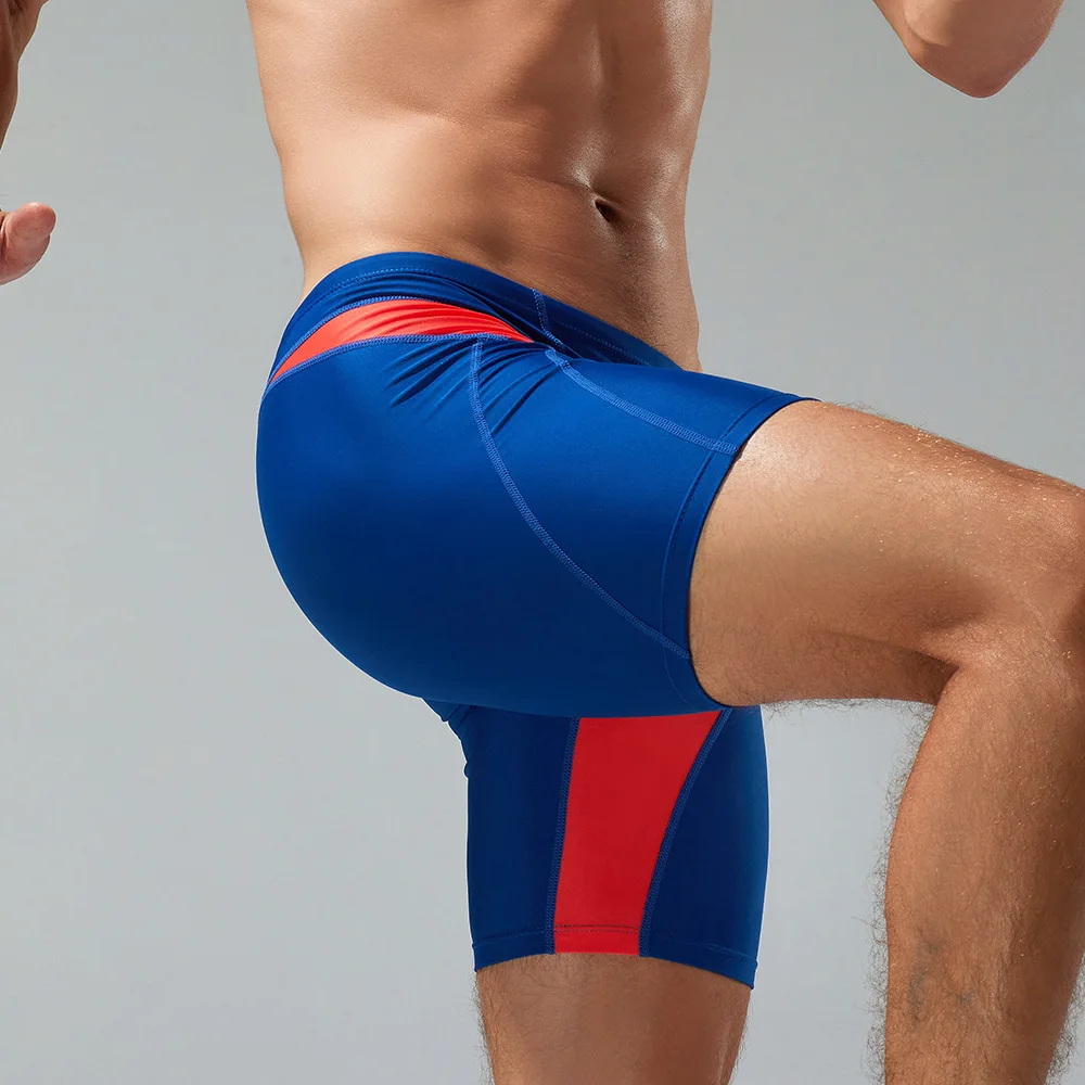 2023 New Summer Seobean Men's Multi Color Swimming Pants Beach Hot Spring Three Way Swimming Pants