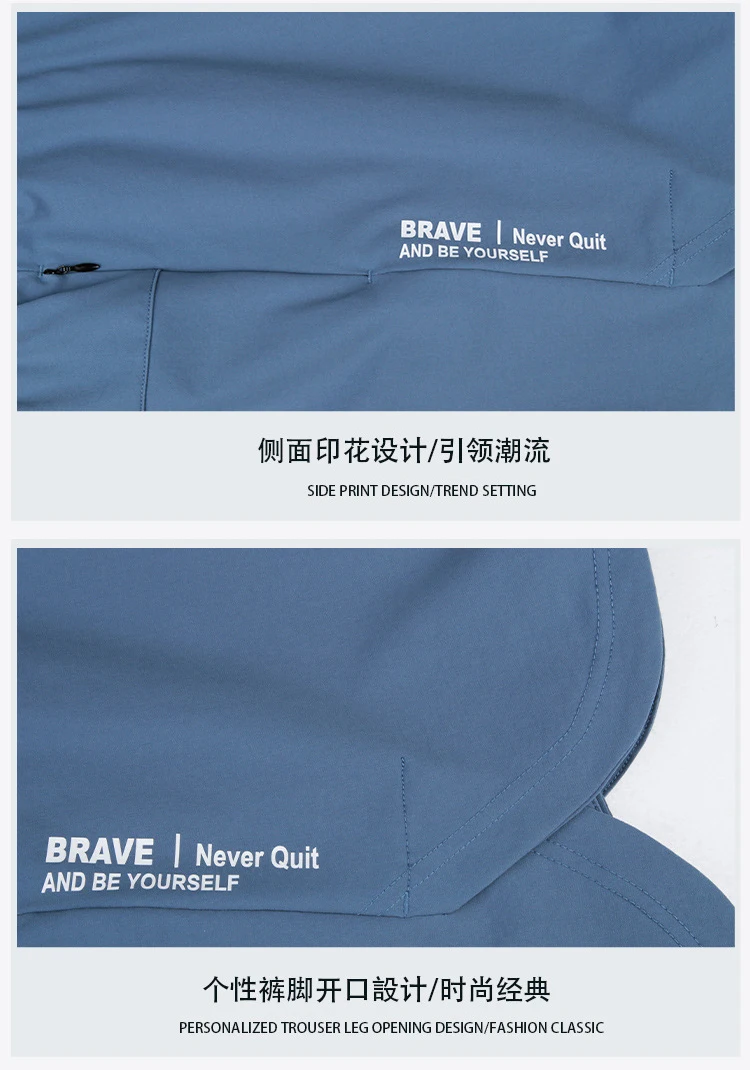 2023 Summer Men Running Shorts With Zipper Pocket  Comfort Quick Dry Fitness Bodybuilding Gym Sport Training Short Half Pants
