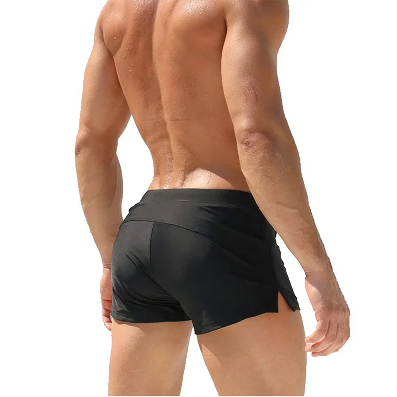 Sexy Swimsuit Beach Quick Drying Trunks Men Swimwear Sunga Board Shorts Zwembroek Heren Mayo Breathable Sport Surfing Underwear