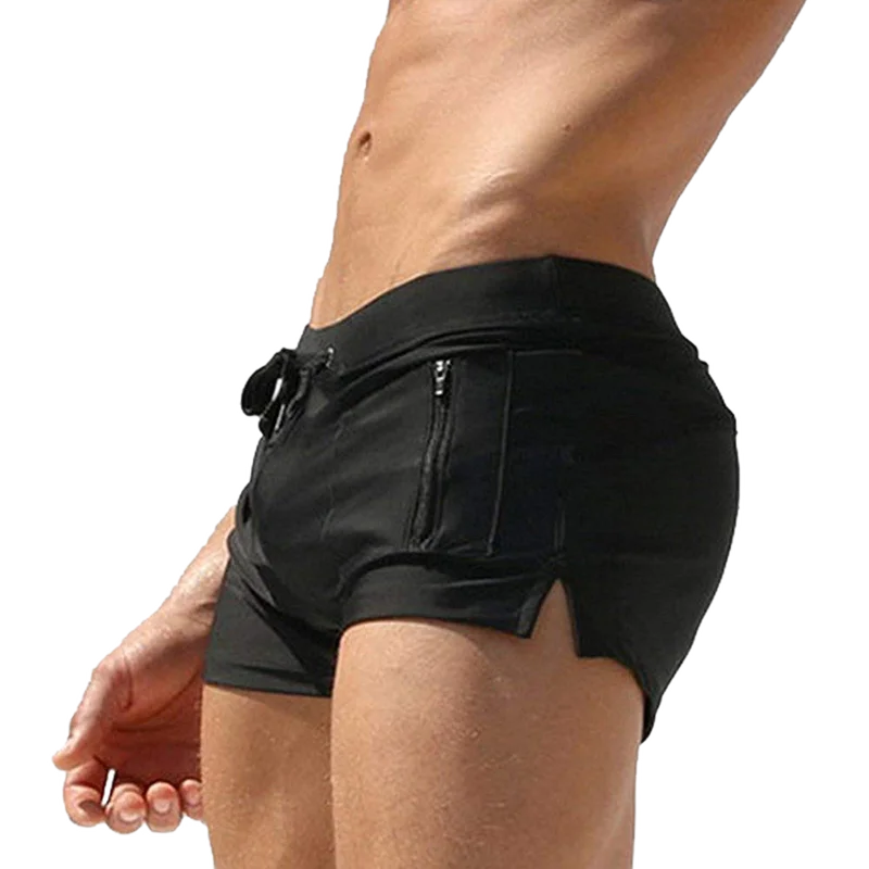 Sexy Swimsuit Beach Quick Drying Trunks Men Swimwear Sunga Board Shorts Zwembroek Heren Mayo Breathable Sport Surfing Underwear