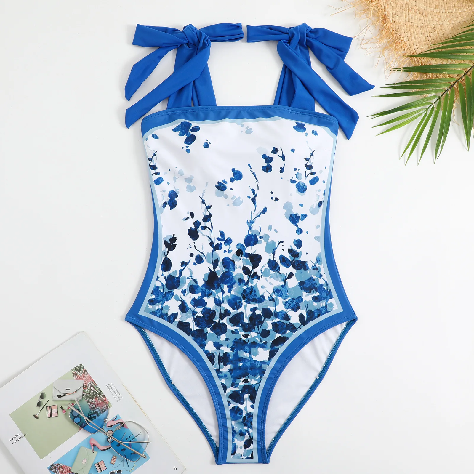2026 Swimwear Women One Piece Swimsuit With Beach Skirt Printed Bathers Swimming Bathing Swim Suit Beachwear Summer Bodysuit