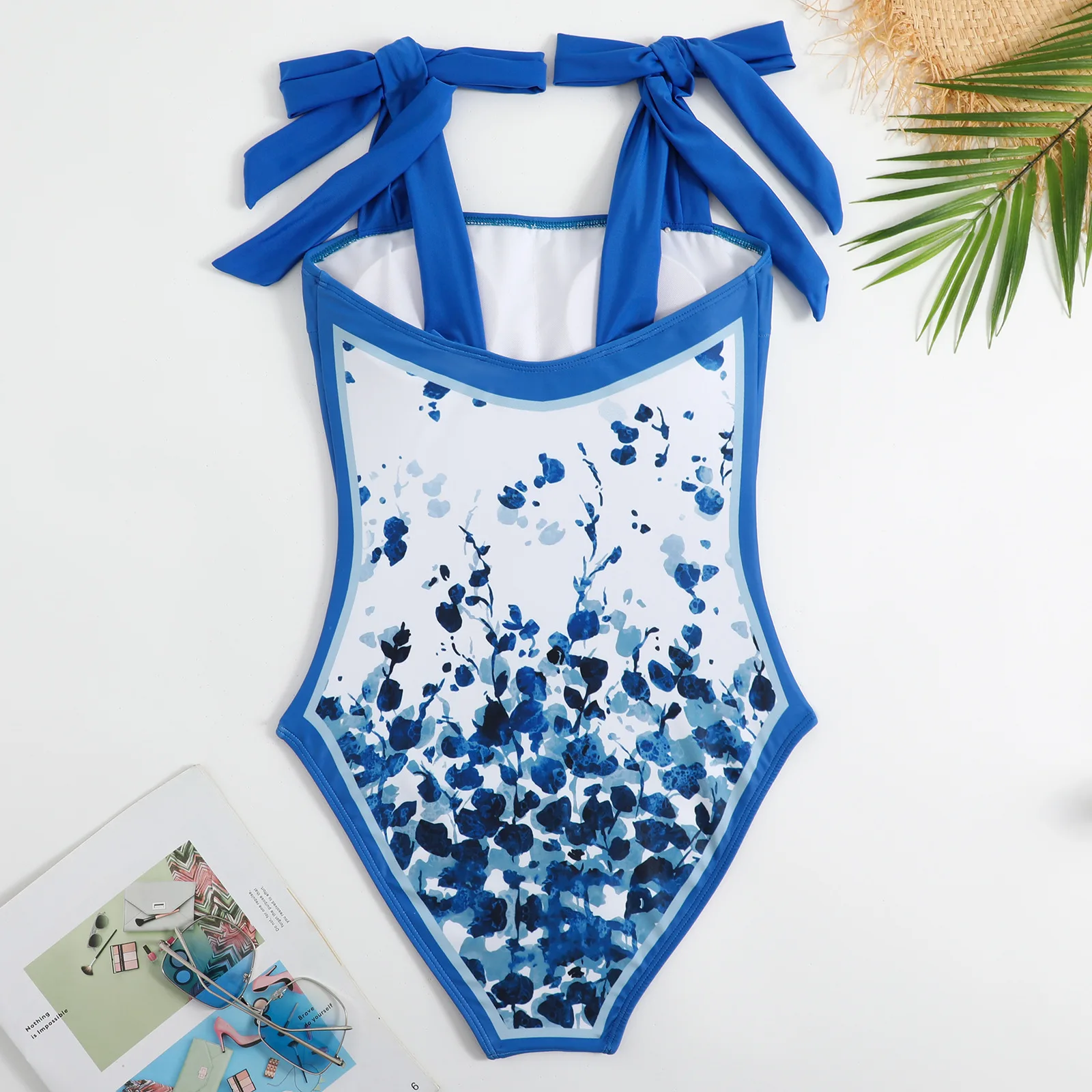 2026 Swimwear Women One Piece Swimsuit With Beach Skirt Printed Bathers Swimming Bathing Swim Suit Beachwear Summer Bodysuit