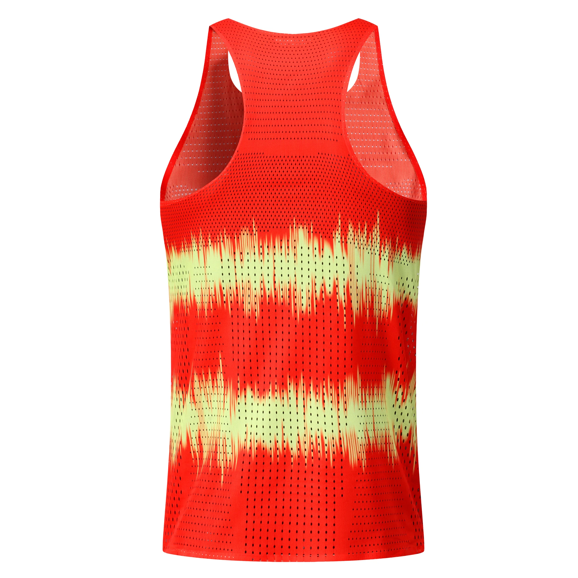 Mens Hole Running Vest Urltra-Light Marathon Undershirt Speed Tops Tank Men Sport Fitness Sleeveless Shirt Clothing Quick Drying
