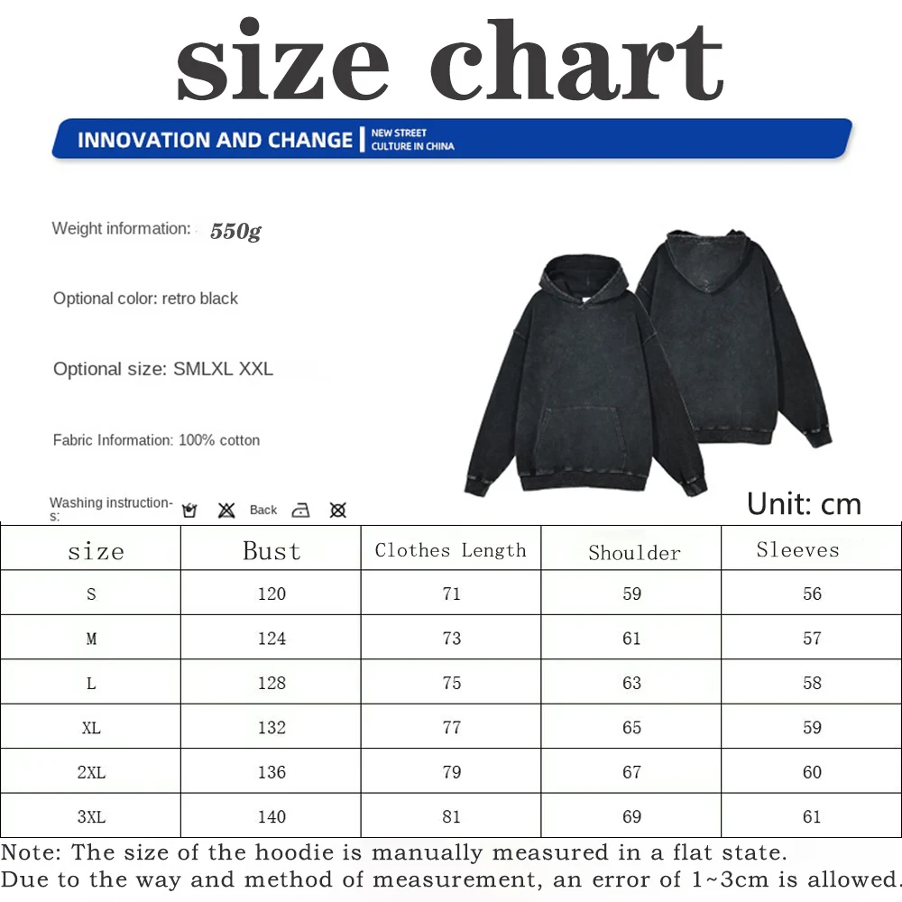 Anime Hunter X Hunter Washed Hoodies Manga Printed Hoodies For Men Harajuku Pullover Contains Cotton Sweatshirts Clothing Unisex