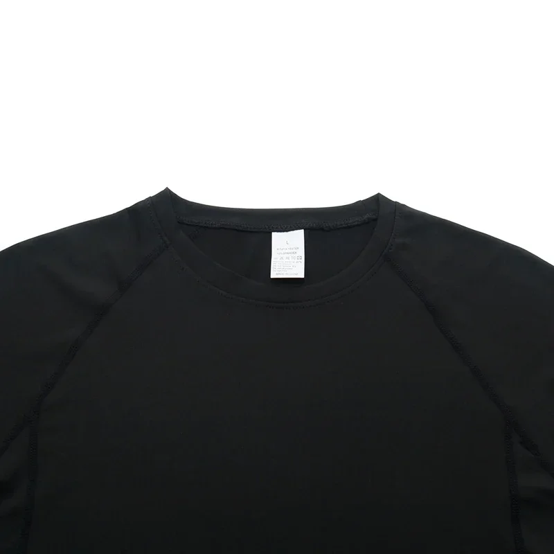 Men's T-shirt Men Running Sport T Shirt Men Compression Fitness Tops Tee Quick DryTight Training Gym Sport Running Shirts Jersey