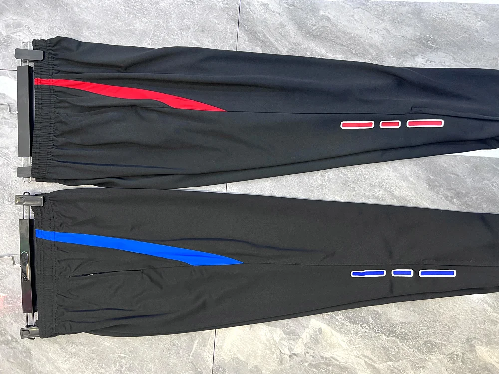 Men's Running Pants Sportswear Jogging Sweatpants Quick Dry Soccer Tracksuit Elastic Gym Fitness Trousers Training Sport Pants