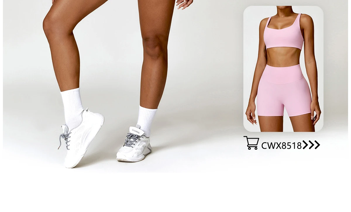 Hearuisavy Summer Buttock Lift Scrunch Yoga Shorts Gym Leggings Cycling Slim Fit Workout Shorts Women High Waist Sports Shorts
