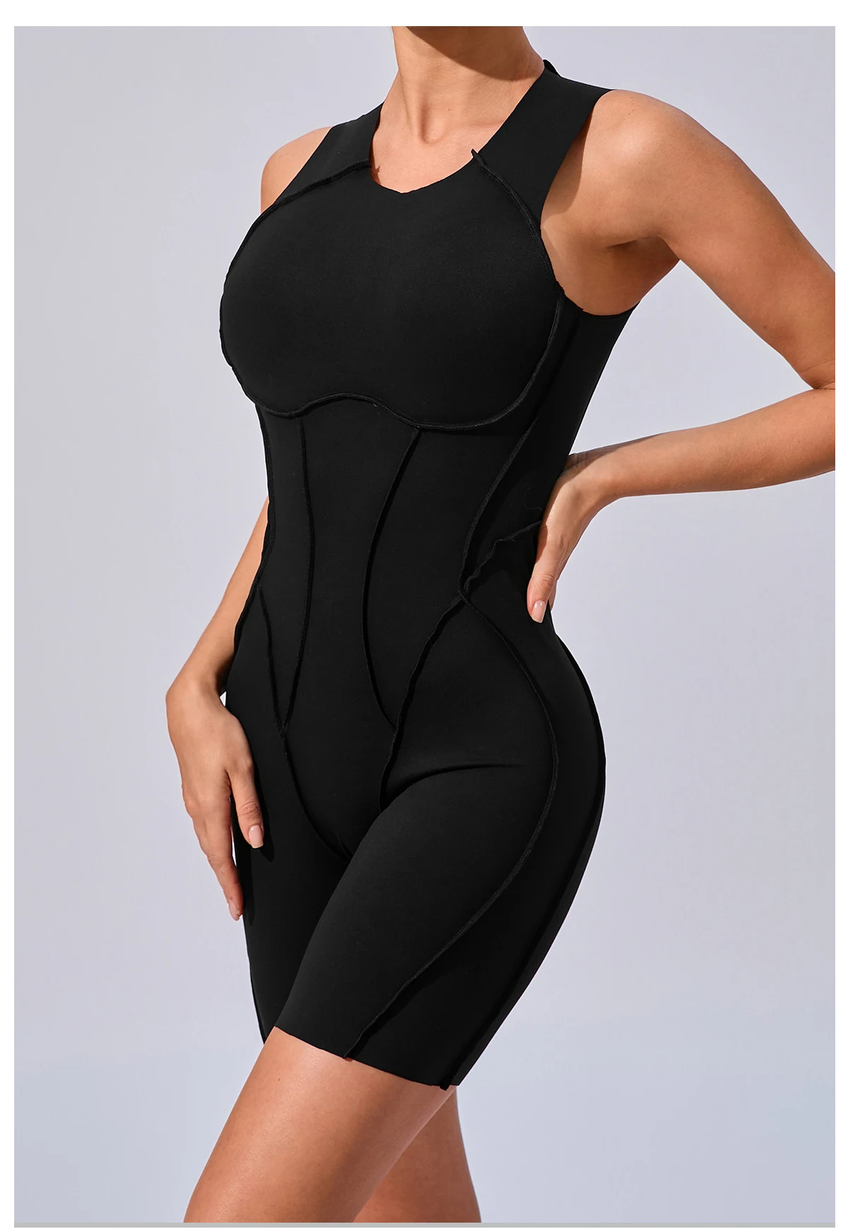 Sports Overalls Padding Sporty Jumpsuit Sportswear Woman Gym Clothing Suit for Fitness Women Bodysuit