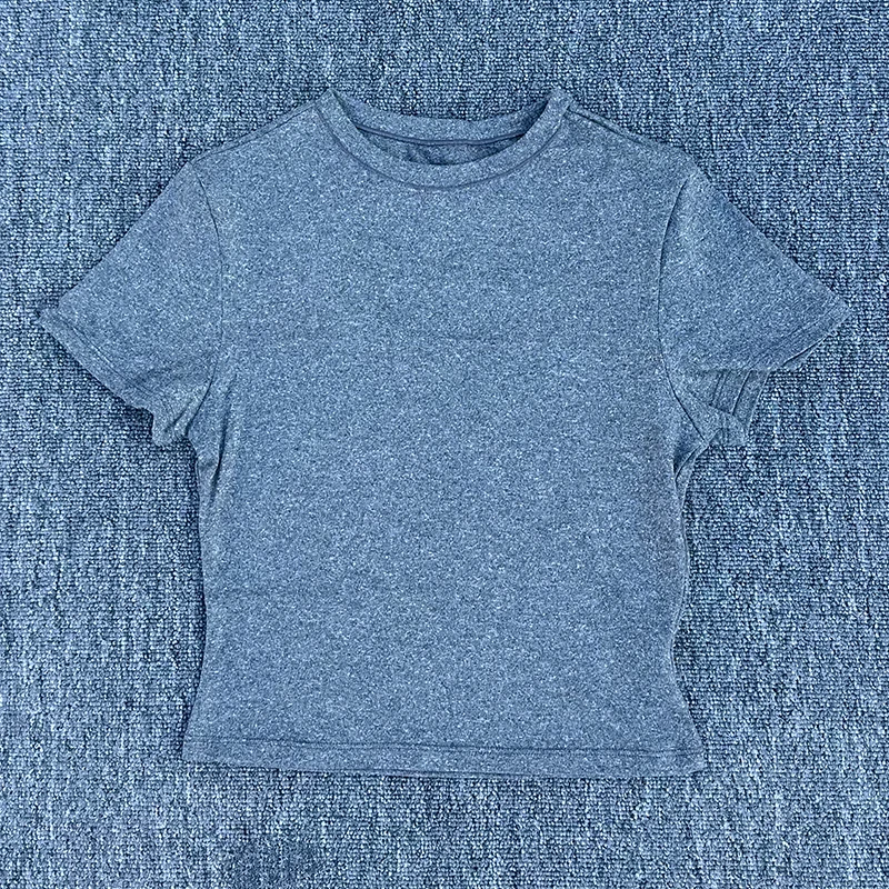 Women's Tight Fitting Sports T-shirt Quick Drying Short Sleeved Yoga T-shirt Pilates Running Exercise Fitness Short Sleeved