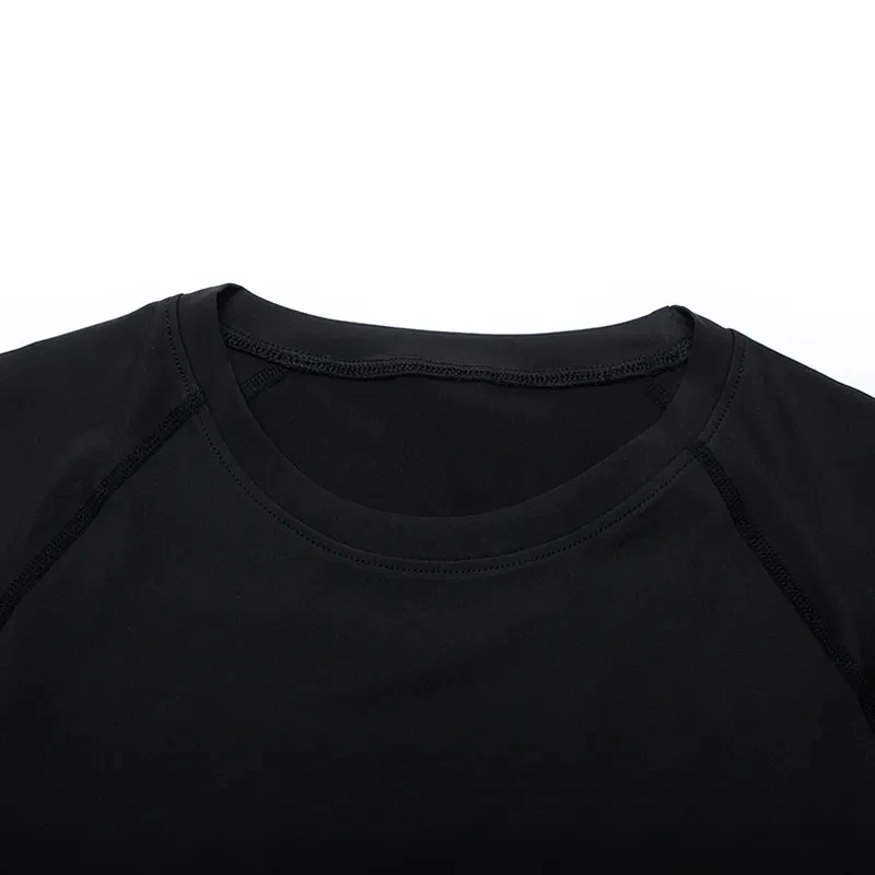 Sun Protection Sports Second Skin Running T-Shirt Men's Fitness Rashgarda MMA Long Sleeves Compression Shirt Workout Clothing
