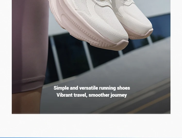 361 Degrees Women's Running Shoes Casual Mesh Anti-slip Lightweight  Trendy Thick-sole Rebond Durable Female Sneakers 682532239