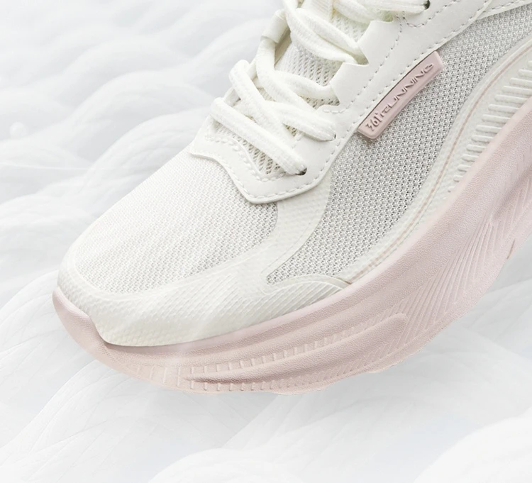 361 Degrees Women's Running Shoes Casual Mesh Anti-slip Lightweight  Trendy Thick-sole Rebond Durable Female Sneakers 682532239