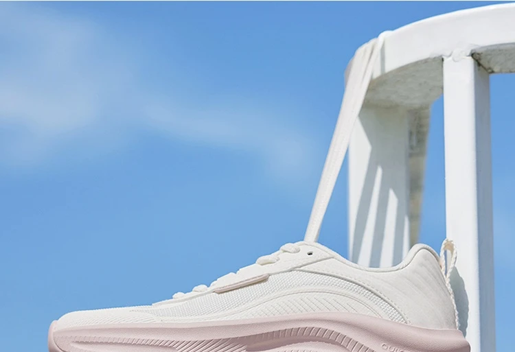 361 Degrees Women's Running Shoes Casual Mesh Anti-slip Lightweight  Trendy Thick-sole Rebond Durable Female Sneakers 682532239