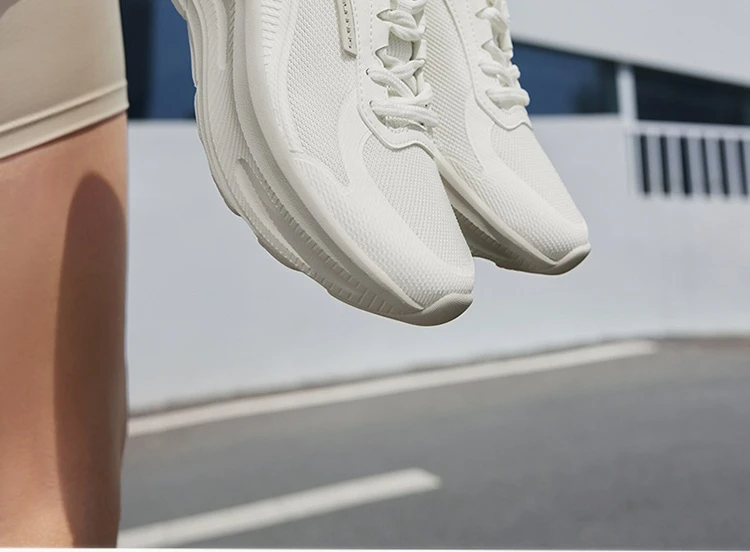 361 Degrees Women's Running Shoes Casual Mesh Anti-slip Lightweight  Trendy Thick-sole Rebond Durable Female Sneakers 682532239