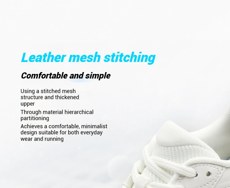 361 Degrees Women's Running Shoes Casual Mesh Anti-slip Lightweight  Trendy Thick-sole Rebond Durable Female Sneakers 682532239