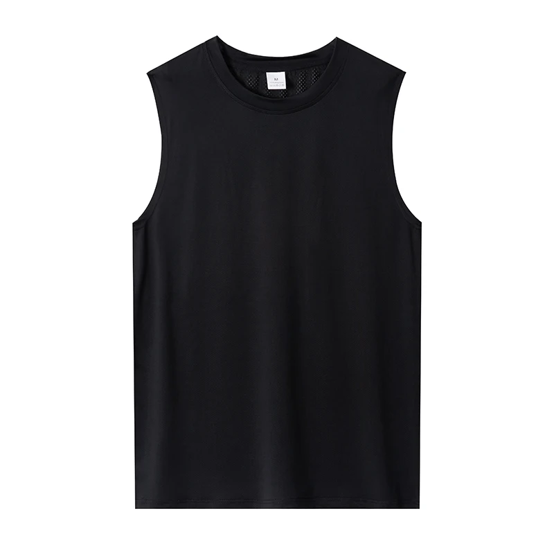 Mens Gym Tank Top Men Fitness Sleeveless Shirt Male Mesh Breathable Fitness Sports Vest Undershirt Gyms Running Vest Men