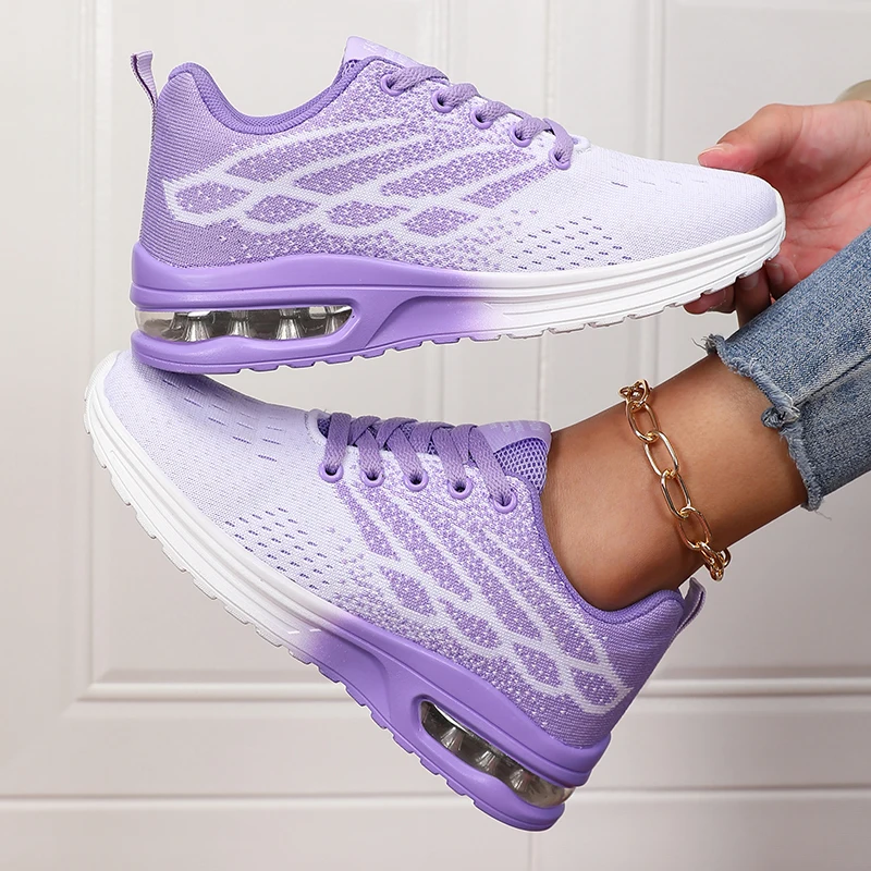 Women's Sneakers Fashion Breathable Walking Mesh Women Shoes Platform Sneaker Gym Loafers Flat Tennis Shoes Zapatillas De Mujer